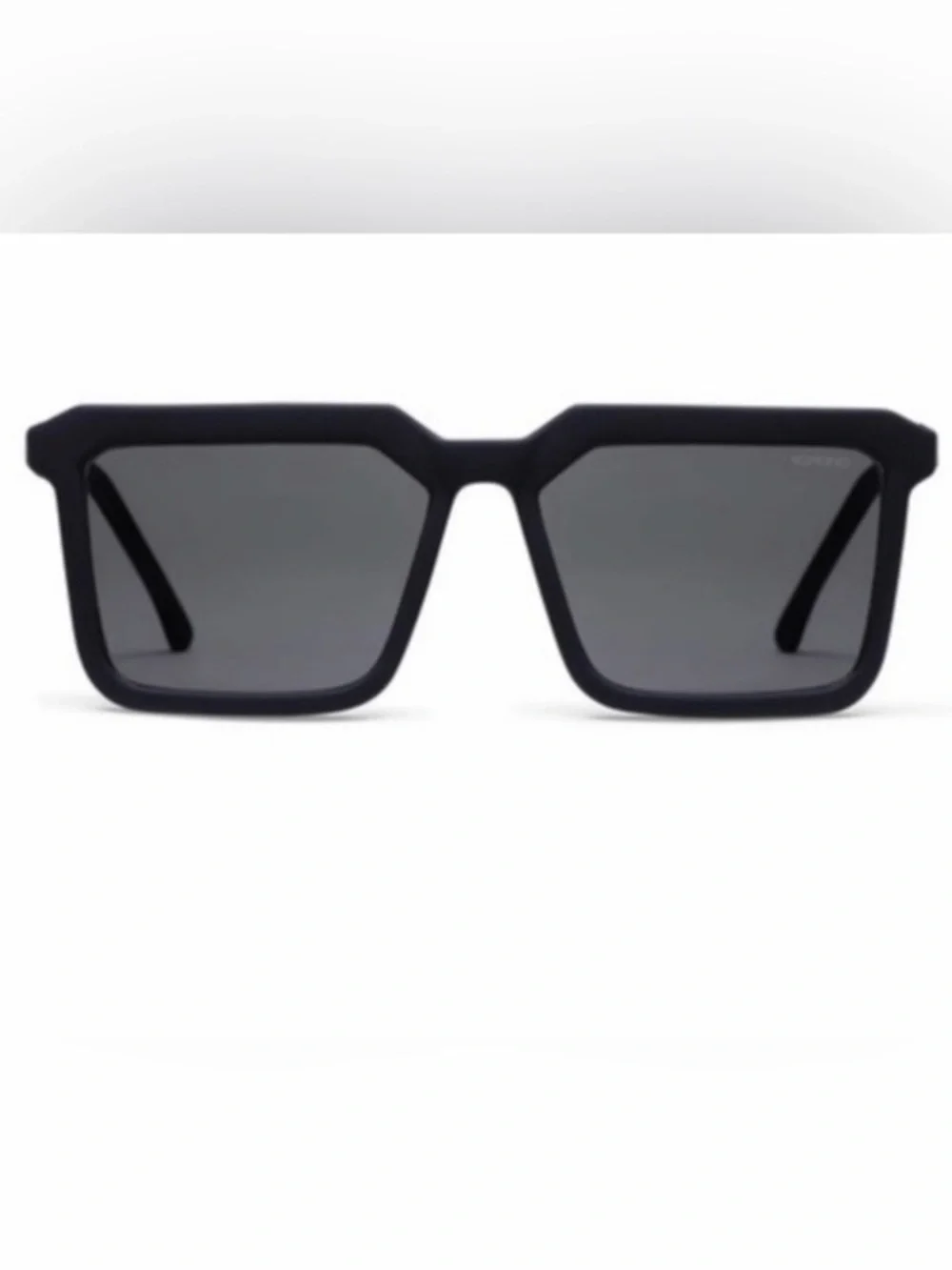 KOMONO Sunglasses Benicio CZ Black Rubber Sunglasses (NEW) 🕶